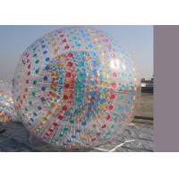 China Blue Dots Hamster Inflatable Zorb Ball for sale