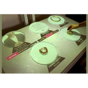 Wholesale 3D Sensing Technology Interactive Showcase Retail Digital Display For Shop from china suppliers