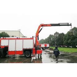 China Germany MAN Rescue Special Fire Truck with Winch & Crane & Generator for sale