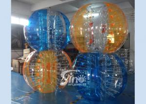 China Colorful kids N adults interaction inflatable bubble ball with quality harness from Sino inflatables on sale