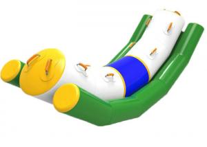 Wholesale Attractive Inflatable Pool Seesaw 4m X 1.2m , Amusement Park Kids Water Inflatables from china suppliers