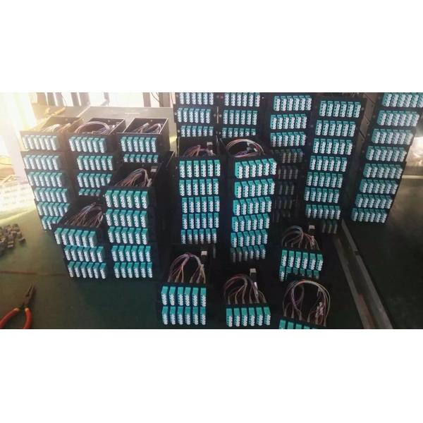 12 LC MTP MPO Patch Cord B Cassette Single Mode Fiber Optia Module