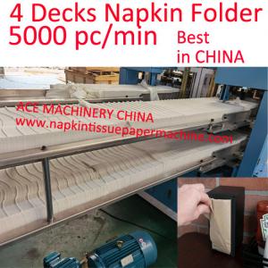 Wholesale Napkin Paper Machine For Kimberly-Clark Scott Tall Fold Napkin 6 X 13 5000 Piece Per Minute from china suppliers