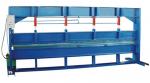 Blue Color 4m Width Hydraulic Sheet Bending Machine For Galvanized Steel Coil