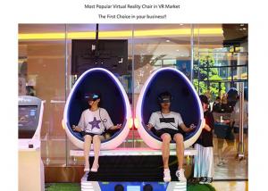 China Virtual Reality 2 Seats 9D Cinema Simulator Game With 360 Degree Rotation on sale