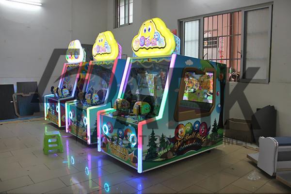 Coin Operated Ball Ball Adventure Shooting Arcade Machines For Children