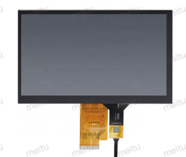 7 Inch TFT LCD Display Module with 800*480 Resolution and SPI 4 Wire Interface