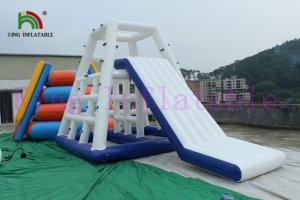 China 0.9mm PVC Tarpaulin Inflatable Water Toy Slide For Adults / Inflatable Water Equipment on sale