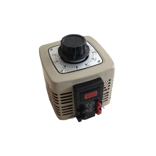 High Accuracy 500VA Automatic Contact Variac ,Voltage Regulator TDGC2 With Digital Display