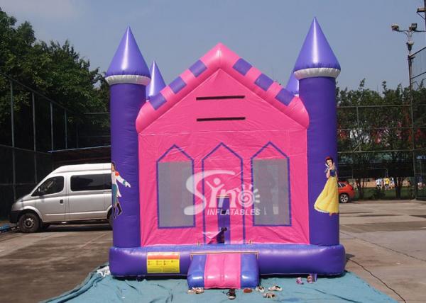 Quality 13x13 outdoor kids party Princess Inflatable Bounce House with 18 OZ PVC Tarpaulin for sale