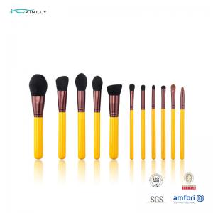 China Nylon Hair Travel Makeup Brush Set 12 Pieces Essential Makeup Brushes on sale