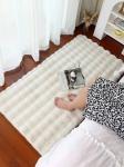 Checkered Plush Cloud Washable Area Rug