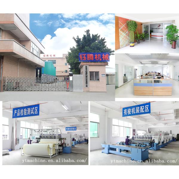 Multi Needle Computer Quilting Machine For Apparel Textile Leather