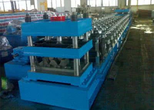 PPGI Highway Guardrail Roll Forming Machine For Making 310mm Corrugated Sheet