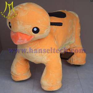 China Hansel wholesale mall kids animal rides coin operated animal toys on sale