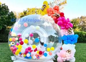 China Bubble Bounce House Room Inflatable Clear Domes Kids Party Tents on sale