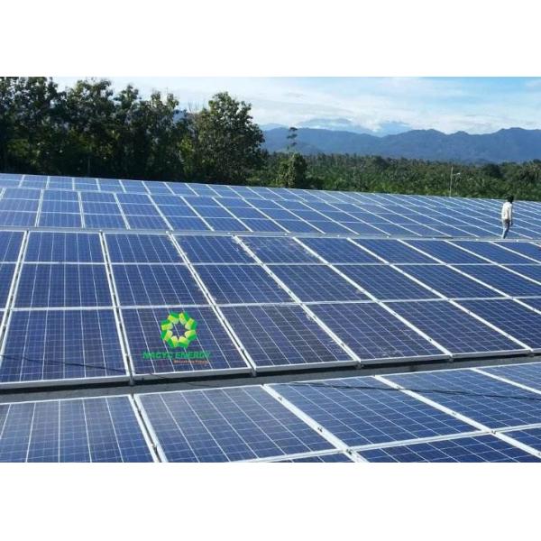 Flat Roof Anodized Ballasted Solar Mounting Systems