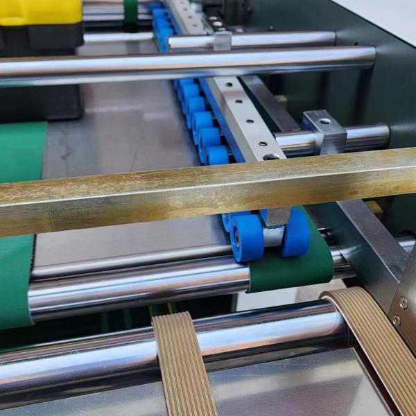 Accuracy Automatic V Grooving Machine Slotting Paperboard Rigid Box Grooving Machine