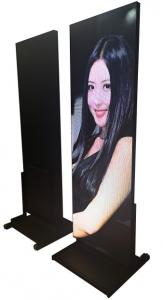 China Standing Screen LED Poster Display P2.5mm RGB 640X1920 Advertising Board on sale