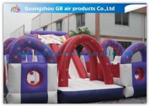 Wholesale Outdoor Inflatable Bounce House Games Double Slides For Business Hire from china suppliers