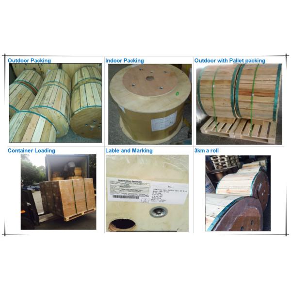 Flat Twin Duplex Indoor Fiber Optic Cable With Inner Outer Sheath For Telecommunication
