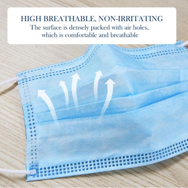 GBT32610-2016 Waterproof PPE Disposable Nose Mask
