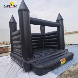 Wholesale PVC Black Inflatable Bounce House Waterproof Playground Bounce House from china suppliers