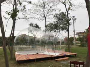 Wholesale Hotel Clear Inflatable Bubble Tent , Outdoor Inflatable Transparent Tent For Camping from china suppliers