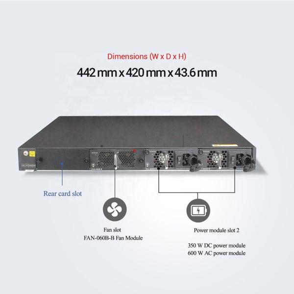 24 Port Ethernet Switch S6720-30C-EI-24S-AC Managed Network Switch with and 10G Switch Capacity