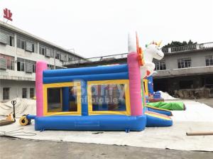 Wholesale 0.55mm PVC Commercial Inflatable Bouncer , Elephant Space Moonwalk For Home from china suppliers