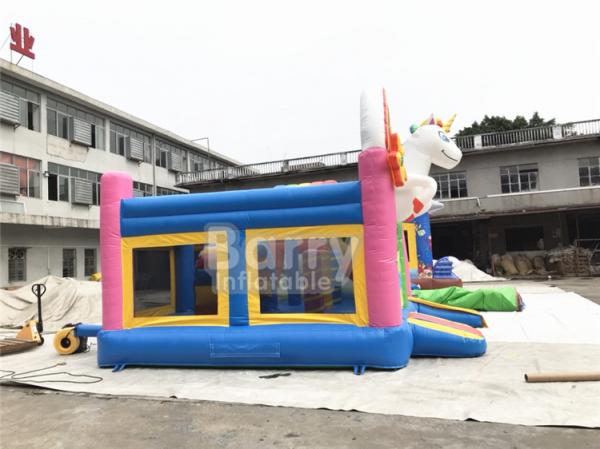 Quality 0.55mm PVC Commercial Inflatable Bouncer , Elephant Space Moonwalk For Home for sale