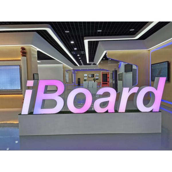 65 Inch Interactive Panel for Presentation Performance With Wifi Bluetooth Whiteboard Software Inbuilt For Classroom Meeting Room White/Black Cabinet