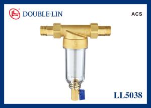 Wholesale Male X Male 16 Bar 1/2" Brass Self Cleaning Filter from china suppliers