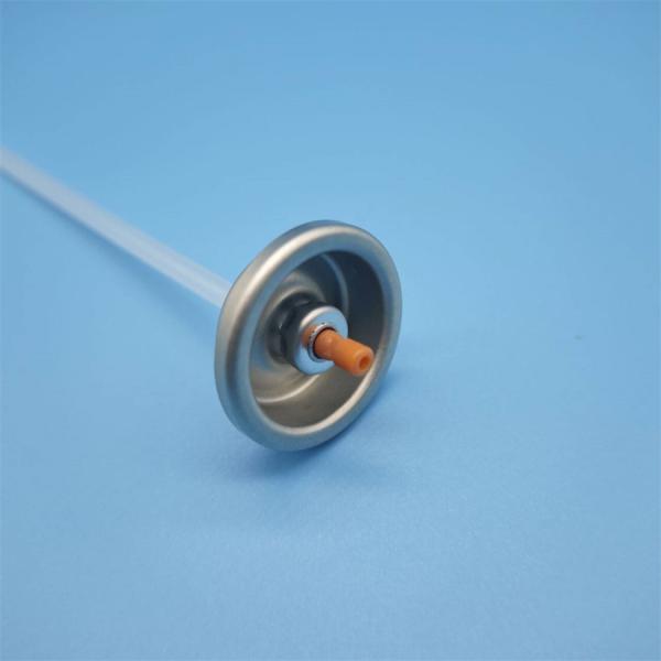 Dashboard wax spray aerosol valve components