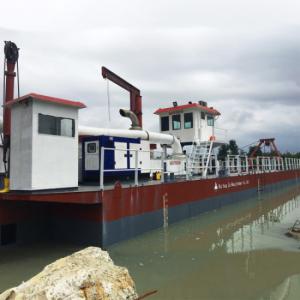 Wholesale Design Suction Csd Dredger With Diesel Engine Cummins Or WEICHAI from china suppliers