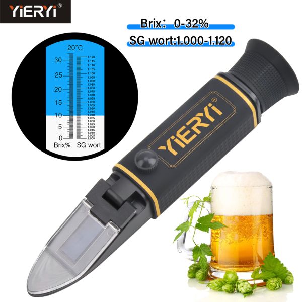 Digital Portable Brix Tester Fast Accurate Sugar Content Measurement Instrument Ideal for Control in Juice Wine and Honey