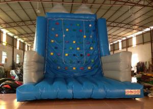 Wholesale Kindergarten School Inflatable Rock Climbing Wall Double Stitching 5 X 5 X 6m from china suppliers