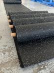 Easy to Clean and Maintain Rubber Black Base Recycled Rubber Rolls with Colorful