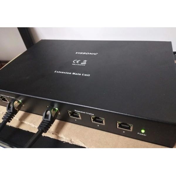 Noiseless Wireless Conference Microphone System Extension Main Unit 4 CU/DU Channels