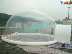 Wholesale Transparent Customized Inflatable Party Tent , Durable Bubble Tent Marquee from china suppliers