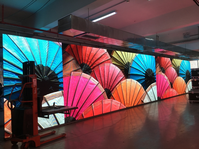 P2.6 P3.91 Indoor LED Screen Wall Rental For Stage Novastar System
