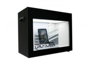 Wholesale Transparent LCD Display Box With Scrolling Marquee , Dynamic Play LCD TV Showcase from china suppliers