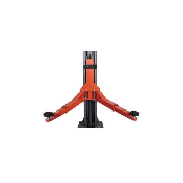 4200kg CE Approved 2 Post Clear Floor Hydraulic Car Lift 2850mm Width Between