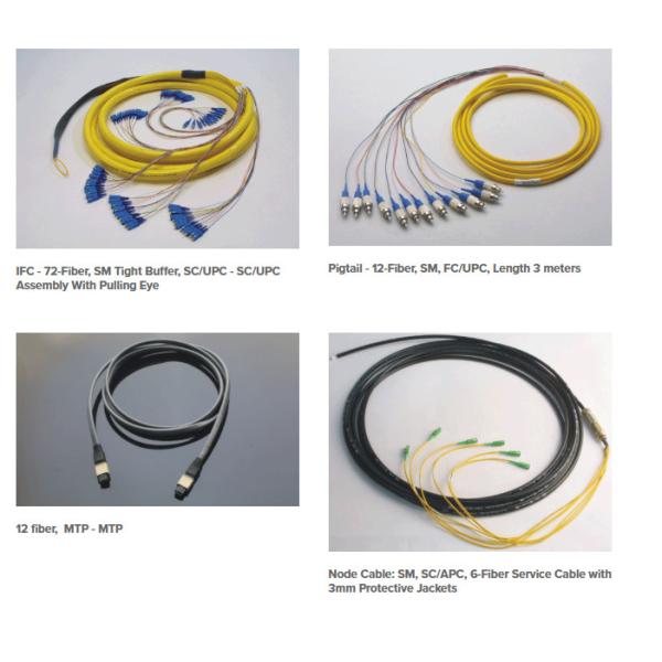 10GB LC to ST Duplex Multi Mode OM4 Violet Fiber Optic Ftth Cable