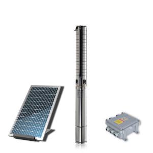 Wholesale 3 Inch,4 Inch Deep Well Stainless Steel Impeller Solar Submersible Pump,Brushless DC Solar Pump, Solar Power Water Pump from china suppliers