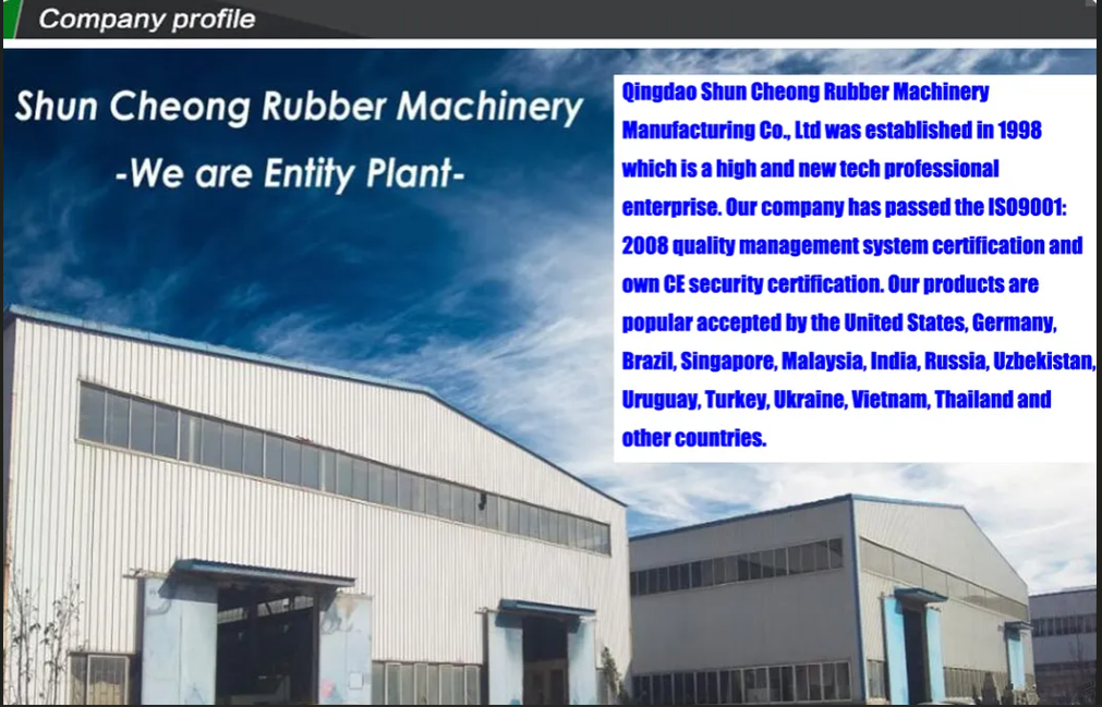 Rubber tile vulcanizing machine with CE/ISO9001
