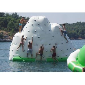 Wholesale 0.9 mm Durable PVC tarpaulin Inflatable Iceberg YHIB 008 with stainless steel anchor ring from china suppliers