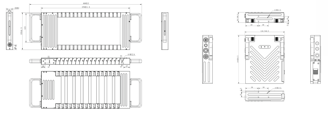 0410-BA Portable Wireless Bendable Flat Panel Detector product image