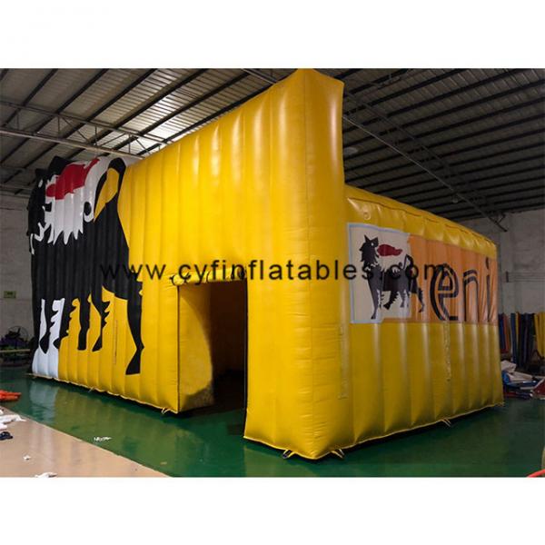 Quality 0.6mm PVC 8x8m Inflatable Bar Tent For Advertising for sale