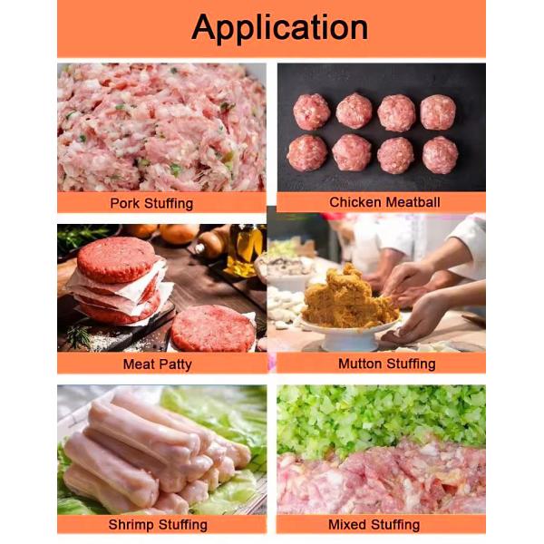 Fresh Frozen Meat Cutting Meat Processing Machine Multifunctional Function Stainless Steel Body Material